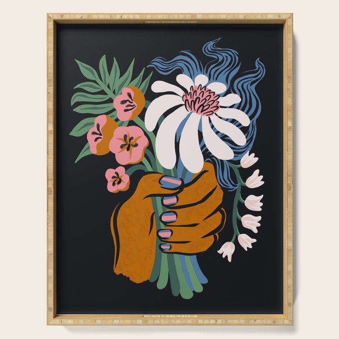 Blossom Serving Tray Gallery Image 1