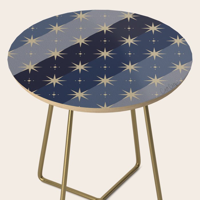 Blue OmbrÃ© â Celestial Coronation Side Table Gallery Image 2