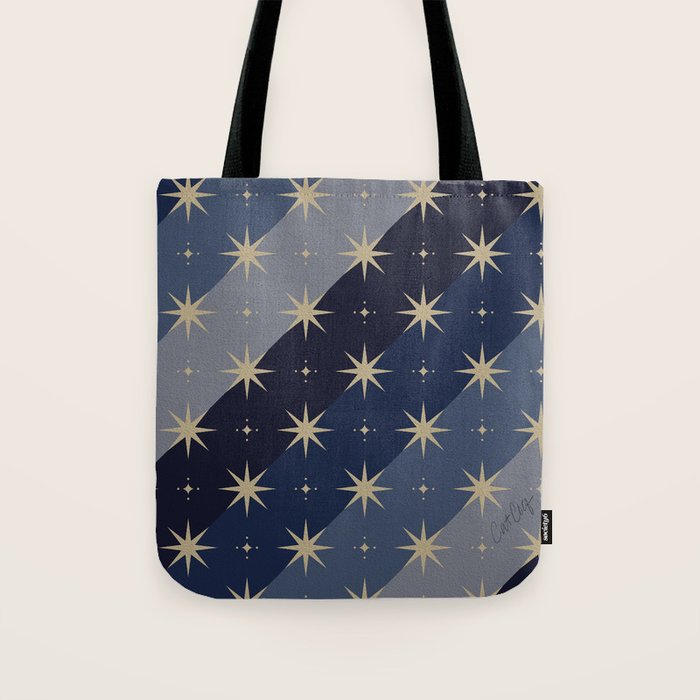 Blue OmbrÃ© â Celestial Coronation Tote Bag Gallery Image 1