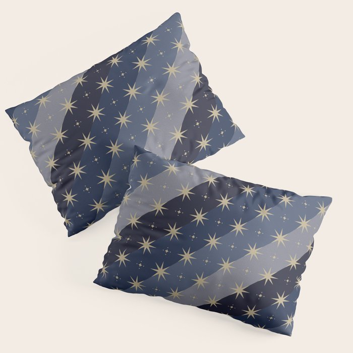 Blue OmbrÃ© â Celestial Coronation Pillow Sham Gallery Image 3