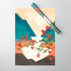  Warm spring sunshine at the bay Wrapping Paper Gallery Image 1