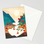  Warm spring sunshine at the bay Stationery Card Gallery Image 2