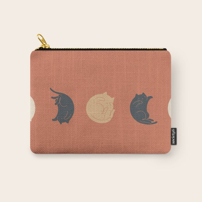 Cat Landscape 61: Meow Phases 2 Carry All Pouch Gallery Image 1