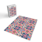 Modern Preppy Leopard Cat Jungle Oasis Jigsaw Puzzle Gallery Image 2