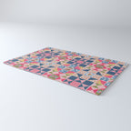 Modern Preppy Leopard Cat Jungle Oasis Rug Gallery Image 3
