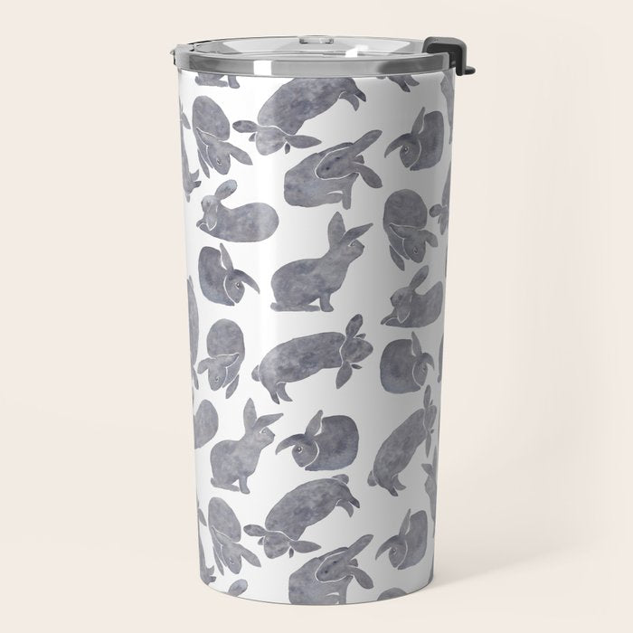 Bunny Poses Travel Mug Gallery Image 2