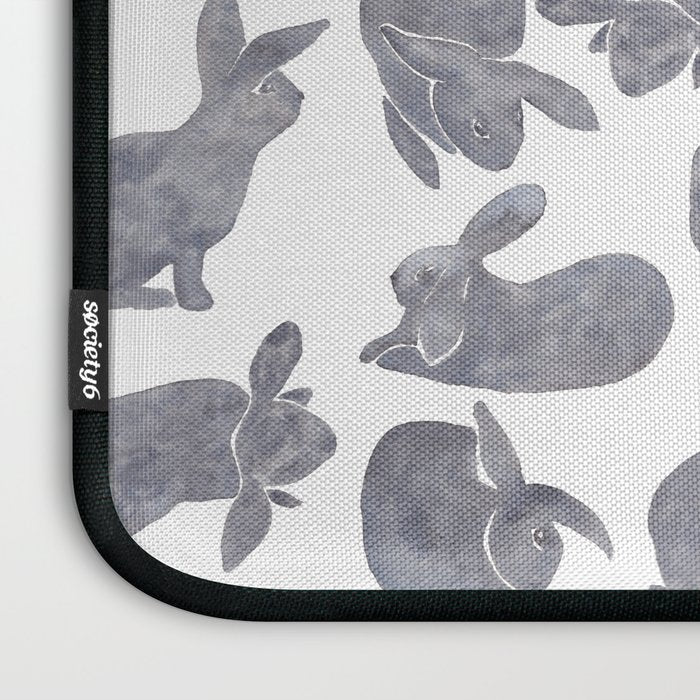 Bunny Poses Laptop Sleeve Gallery Image 3