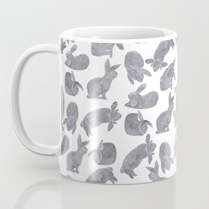 Bunny Poses Coffee Mug Gallery Image 3