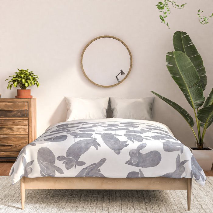 Bunny Poses Comforter Gallery Image 3