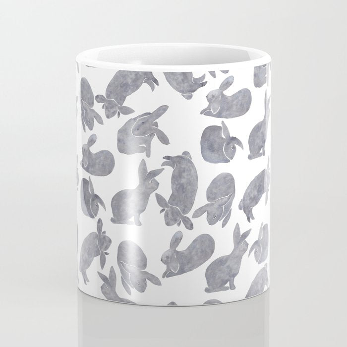 Bunny Poses Coffee Mug Gallery Image 4