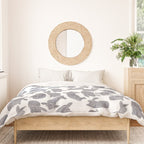 Bunny Poses Duvet Cover Gallery Image 3