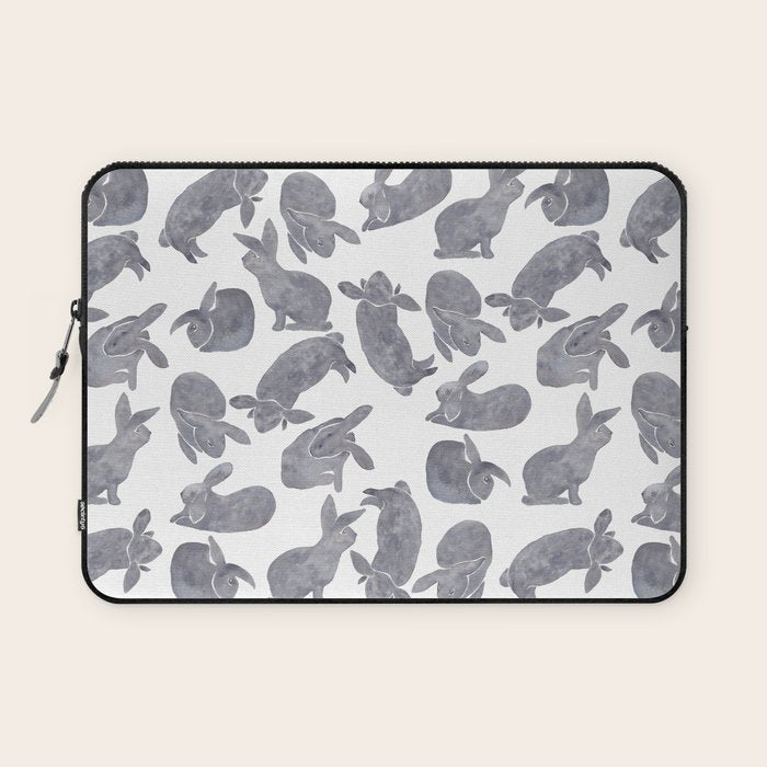 Bunny Poses Laptop Sleeve