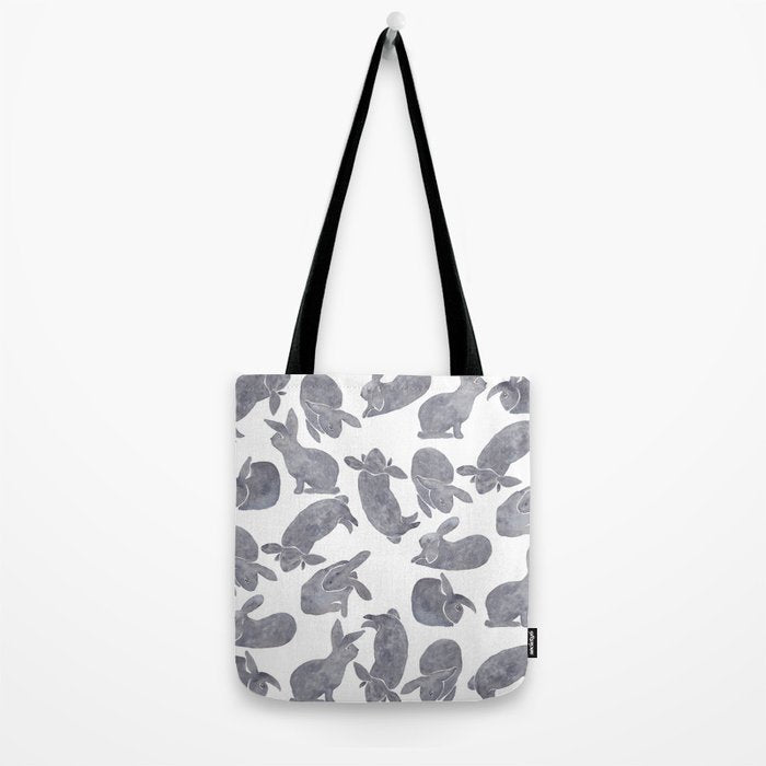 Bunny Poses Tote Bag Gallery Image 2