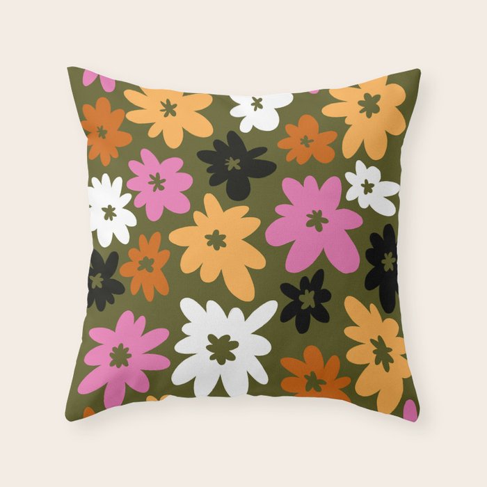 Forever Flora Throw Pillow Gallery Image 6
