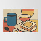 Colorful Breakfast Setup Rug Gallery Image 2