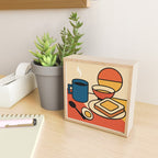 Colorful Breakfast Setup Mini Art Print Gallery Image 2