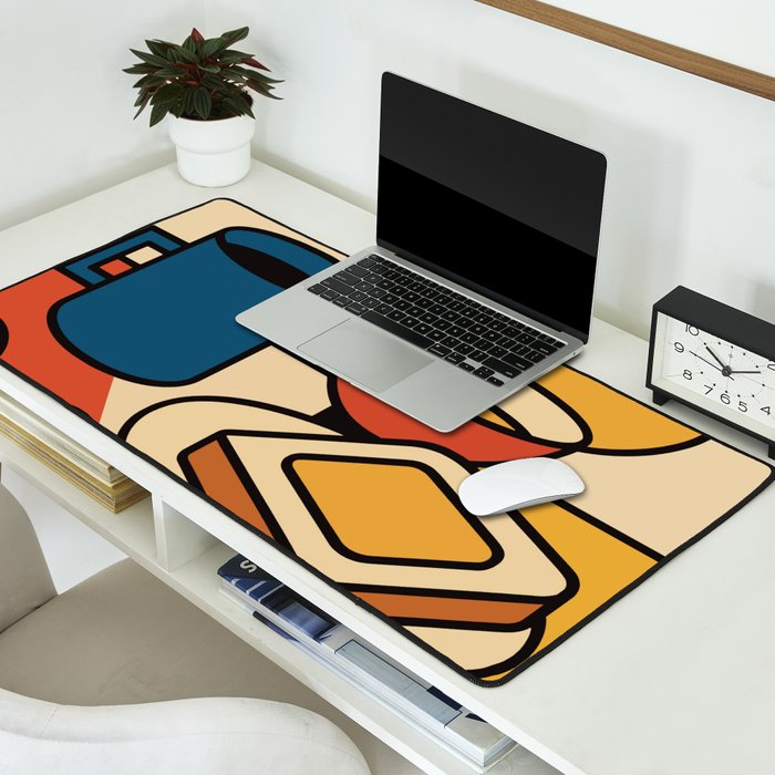 Colorful Breakfast Setup Desk Mat Gallery Image 2
