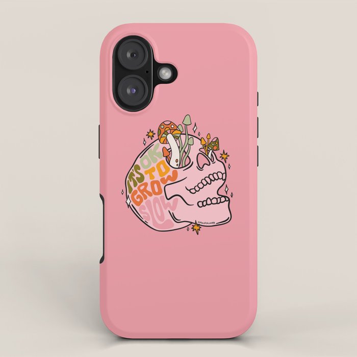 It's Ok to Grow Slow iPhone Case Gallery Image 1
