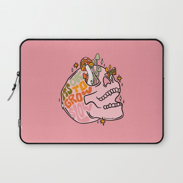 It's Ok to Grow Slow Laptop Sleeve Gallery Image 1