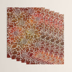 Dahlia Flower Pattern 18 Wrapping Paper Gallery Image 3