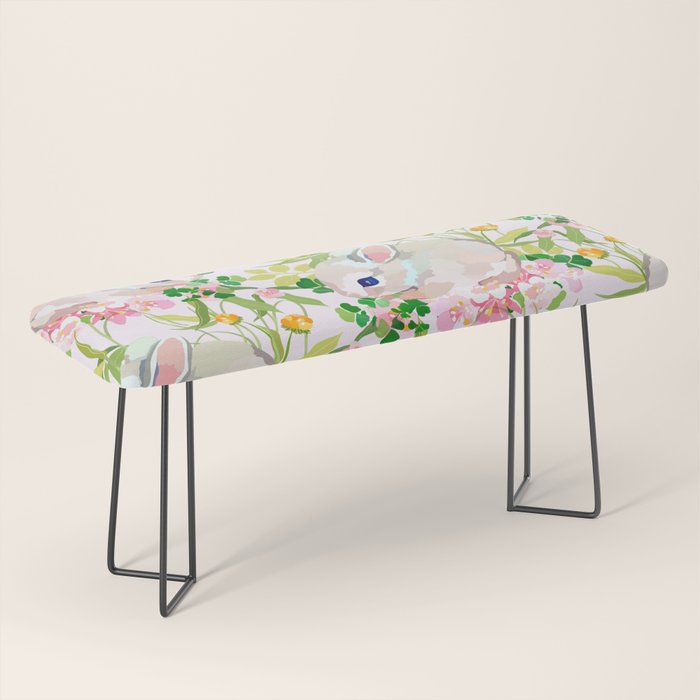 springtime bunny Bench Gallery Image 1