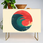 The wild ocean Credenza Gallery Image 1