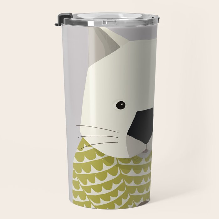 Whimsical Wombat Travel Mug Gallery Image 3