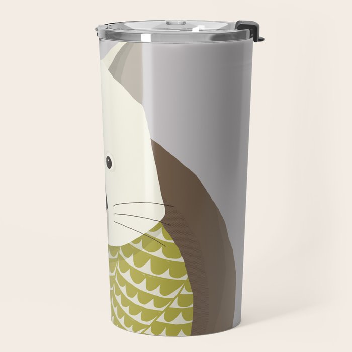 Whimsical Wombat Travel Mug Gallery Image 2
