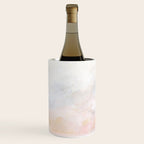 Ecstatic - Pink and Yellow Pastel Seascape Wine Chiller Gallery Image 3