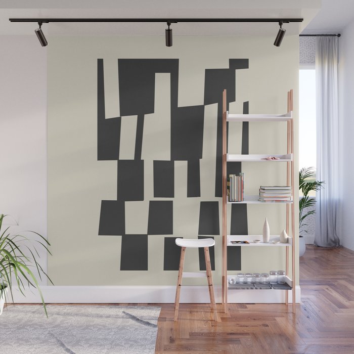 Geometrical Play 6 Wall Mural Gallery Image 1
