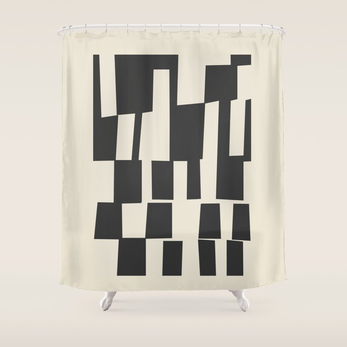 Geometrical Play 6 Shower Curtain Gallery Image 1