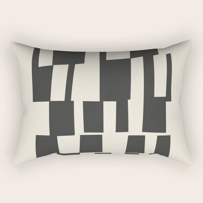 Geometrical Play 6 Rectangular Pillow Gallery Image 1
