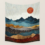 Amber Dusk Wall Tapestry Gallery Image 4
