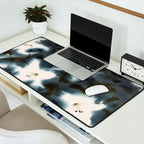 Midnight Lilies Desk Mat Gallery Image 2