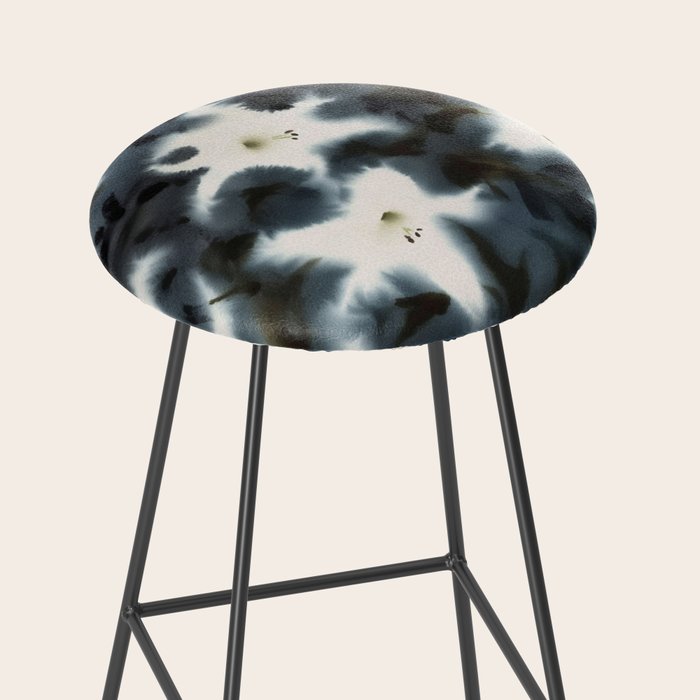 Midnight Lilies Stool Gallery Image 2