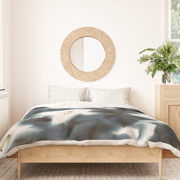 Midnight Lilies Duvet Cover Gallery Image 3
