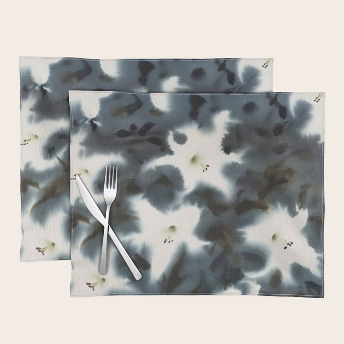 Midnight Lilies Placemat Gallery Image 1