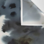 Midnight Lilies Wall Tapestry Gallery Image 3
