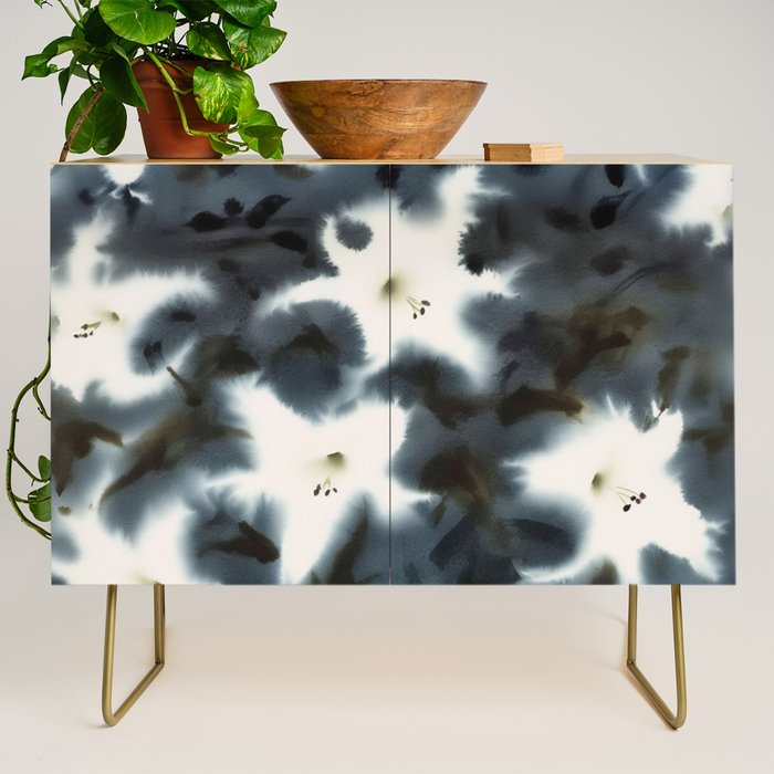 Midnight Lilies Credenza Gallery Image 1