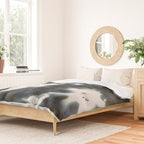 Midnight Lilies Duvet Cover Gallery Image 2