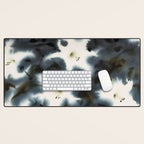 Midnight Lilies Desk Mat Gallery Image 1