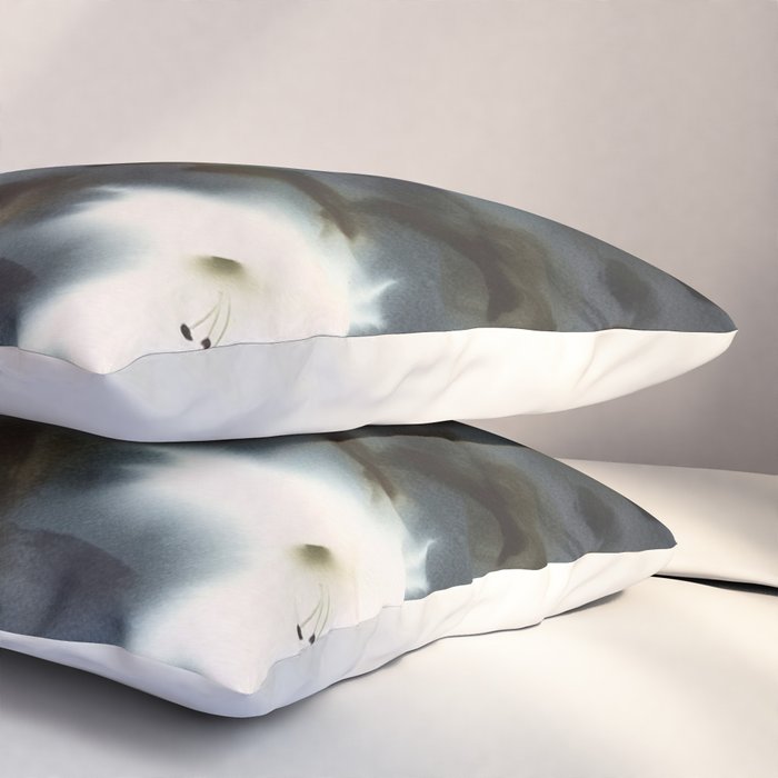 Midnight Lilies Pillow Sham Gallery Image 3