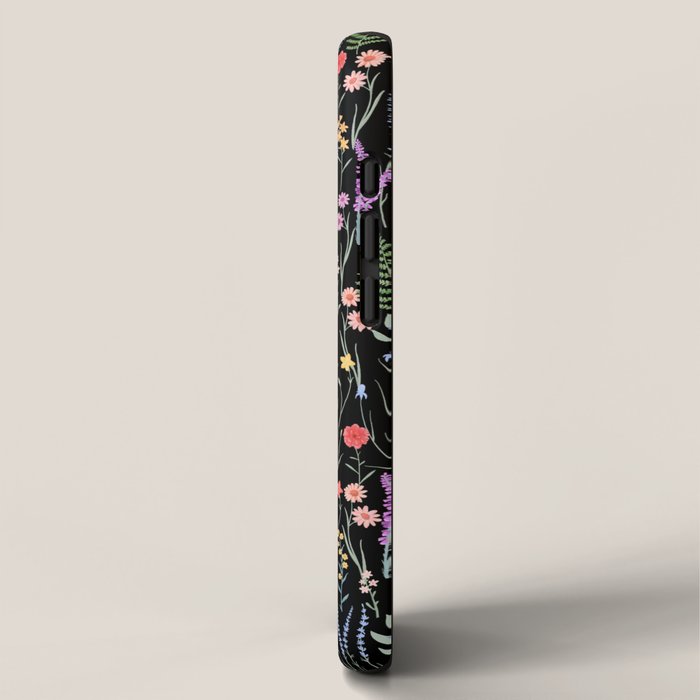 The meadows colorful floral pattern iPhone Case Gallery Image 2