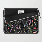 The meadows colorful floral pattern Laptop Sleeve Gallery Image 2