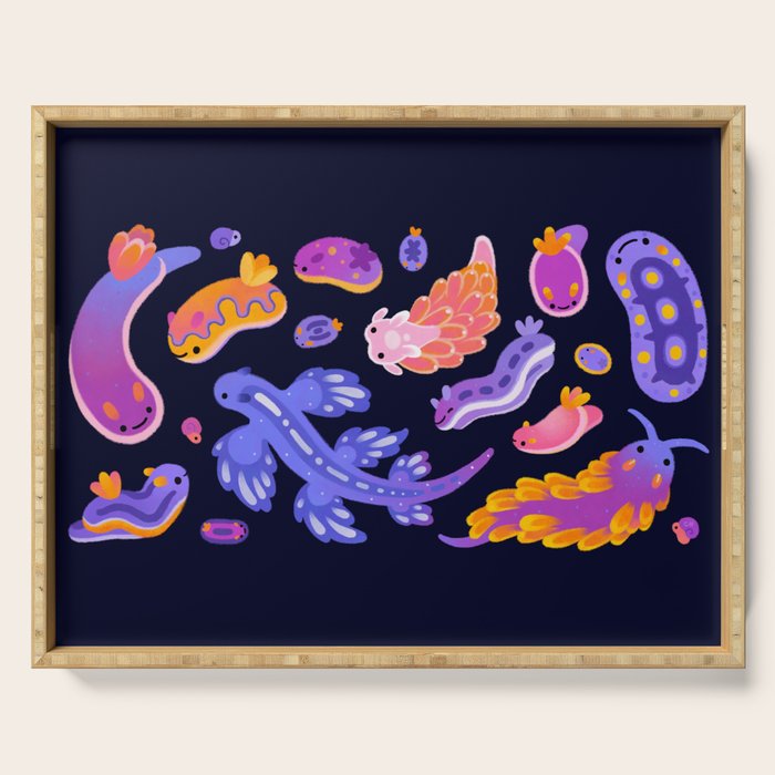 Sea slug Serving Tray Gallery Image 1