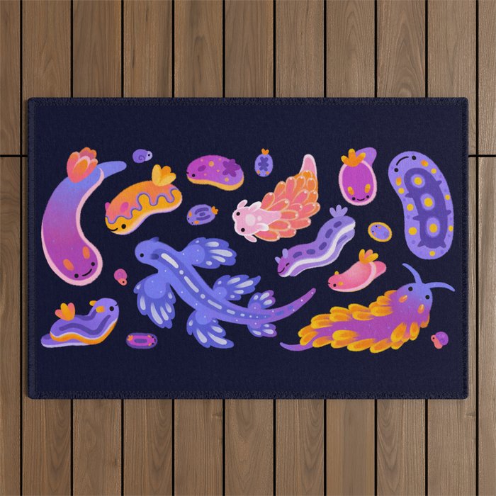 Sea slug Outdoor Rug Gallery Image 1