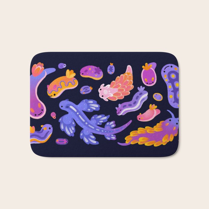 Sea slug Bath Mat Gallery Image 1