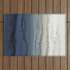 WITHIN THE TIDES - CRUSHING WAVES BLUE Outdoor Rug Gallery Image 1