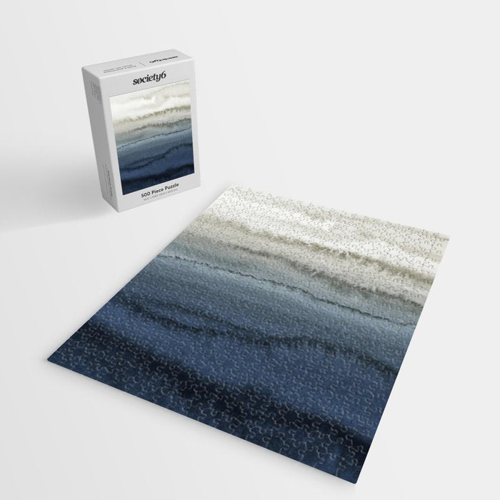WITHIN THE TIDES - CRUSHING WAVES BLUE Jigsaw Puzzle Gallery Image 2