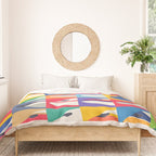 Retro Airline Nose Livery - USA Duvet Cover Gallery Image 3